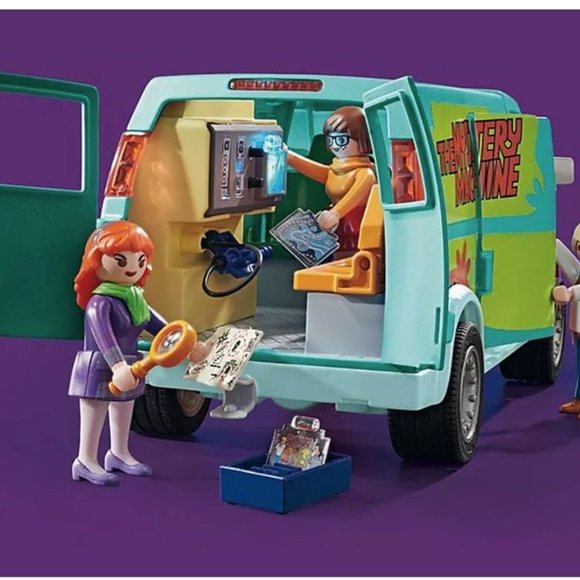 BRAND NEW / NEVER PLAYED WITH / Playmobil SCOOBY-DOO! Mystery Machine - Picture 3 of 6
